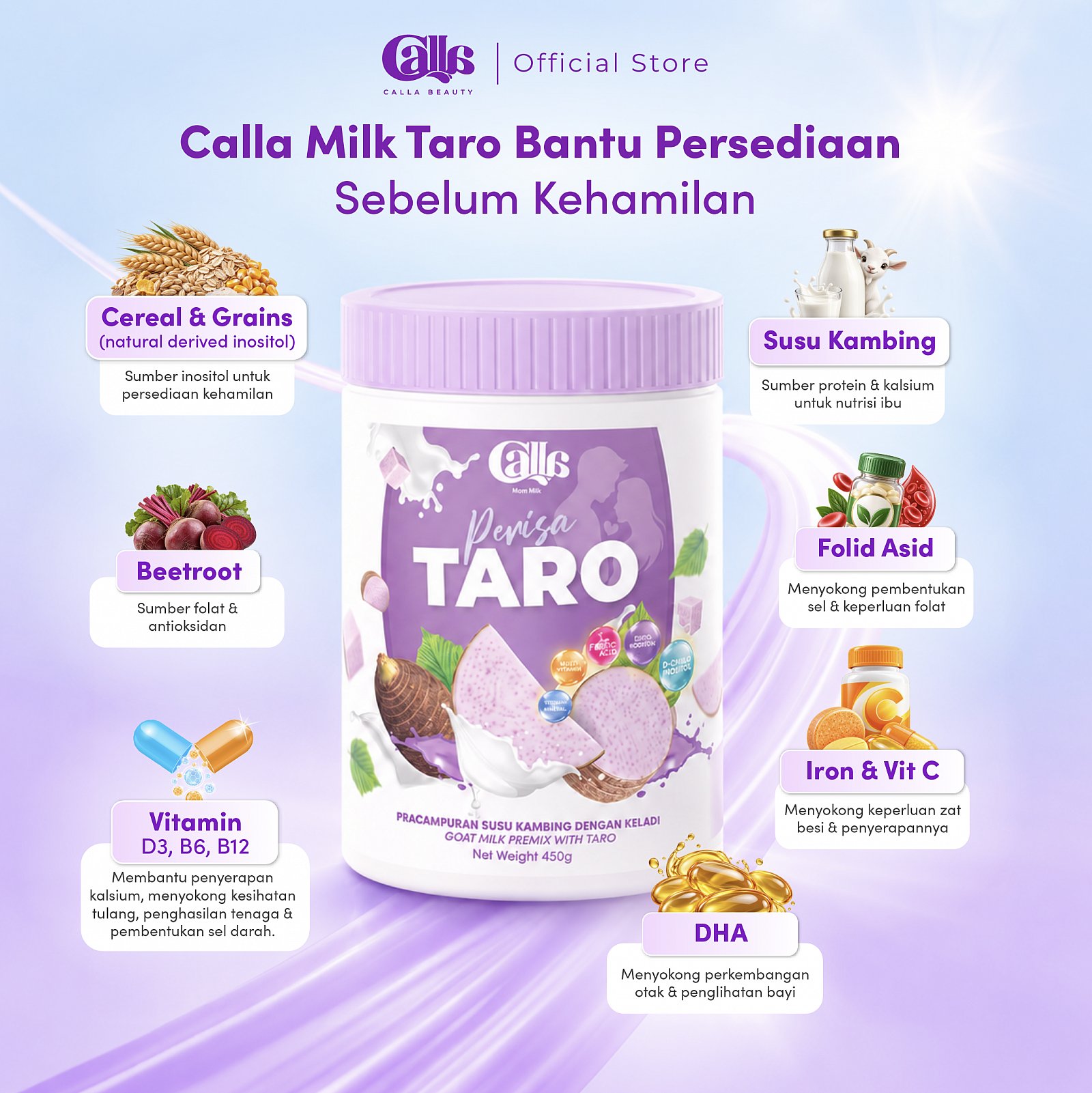 Calla Mom milk